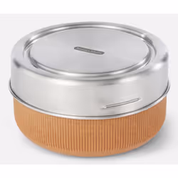 black+blum GR-LB-L014, Lunch container, Adolescence, Almond, Glass, Polypropylene (PP), Silicone, Stainless steel, Wood, Mono ...