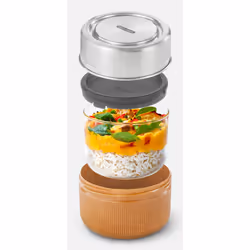 black+blum GR-LB-M014 food storage container Round Pot 0.6 L Almond 1 pc(s)