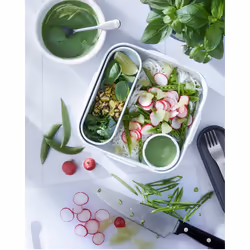black+blum BAO-BA005 lunch box Lunch container 1 L Silicone, Stainless steel Stainless steel, Turquoise 1 pc(s) - Additional view 5