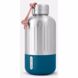 black+blum BAM-EIWB-S005, 0.65 L, Silver, Turquoise, Nylon, Silicone, Stainless steel, 12 h, 24 h, Camping, Daily usage, Spor ...