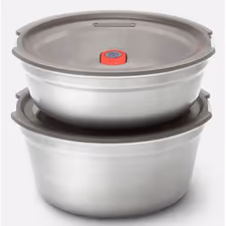 black+blum FBSS-BL-S017-EN, Bowl, Round, 0.65 L, Stainless steel, Polypropylene (PP), Silicone, Stainless steel, 170 mm
