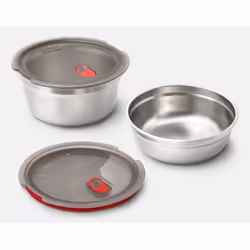black+blum FBSS-BL-S017-EN food storage container Round Bowl 0.65 L Stainless steel 2 pc(s)