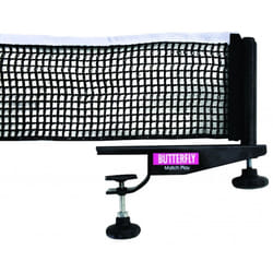 Butterfly Matchplay & Competition Table Tennis Net & Post Set - 6ft Cotton