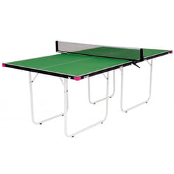 Butterfly Junior Compact Table Tennis for Indoor Use - Green - Ready Assembled