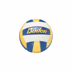 Baden Volleyball for Beach & Indoor Use - Blue / White / Yellow Cushioned Cover