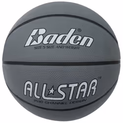 Baden All Star Basketball for Indoor & Outdoor Use - Deluxe Rubber - 5