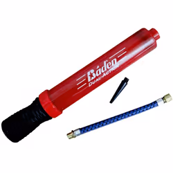 Baden Dual Action Ball Pump with Flexible Hose Connector - 8"