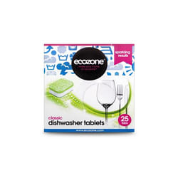 Ecozone Classic Dishwasher Tablets 25 Tablets