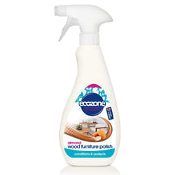 Almond Fragranced Wood Furniture Polish, Conditions & Protects Wooden Surfaces, Indoors & Outdoors, Gentle & Nourishing Natural Formula, Vegan