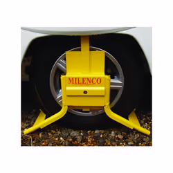 Milenco 13" Single & 14" Twin Axle Caravan Wheel Clamp