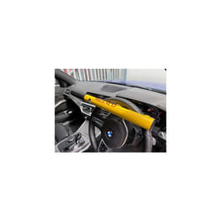 Milenco High Security Steering Wheel Lock + Yellow with Pad and Bag