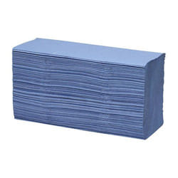 MAXIMA 1PLY ZFOLD HANDTOWL BLU PK12