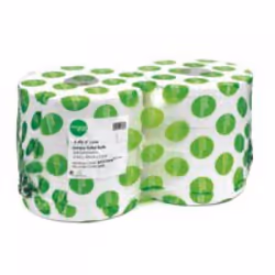 MAXIMA Jumbo Toilet Roll 2 Ply 410m White (Pack 6) 1102013