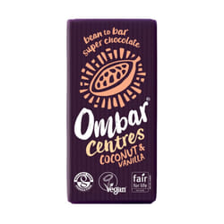 Ombar Coconut & Vanilla Centres Chocolate Bar 70g