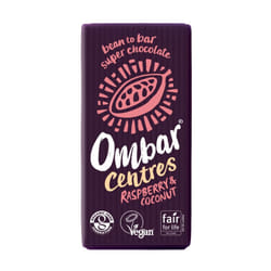 Ombar Raspberry & Coconut Centres Chocolate Bar 70g