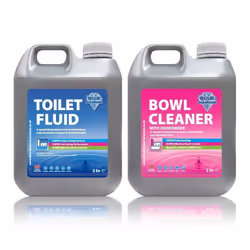 Blue Diamond Chemical Toilet Fluid Caravan Twin Pack 2L