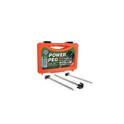Blue Diamond POWER Pegs Hard Ground Tent & Awning Pegs x 20 With Plastic Storage Case