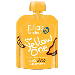 Ella's Kitchen Smoothie Fruit (Organic) Yellow One 90g (12 Pack)
