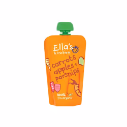 Ella's Kitchen Carrots, Apples & Parsnips from 4m 120g Pouch