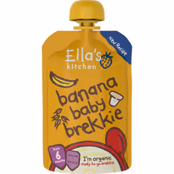 Ella's Kitchen Organic Baby Banana Brekkie - 6x100g