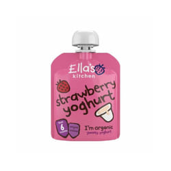 Ella's Kitchen Greek Yoghurt Strawberry 90g (6 Pack)