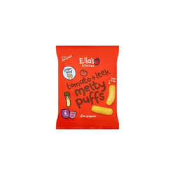 Ella's Kitchen Melty Puffs Tomato Leek 20g (4 Pack)