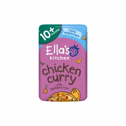 Ella's Kitchen Chicken Curry With Veggie Rice 190G