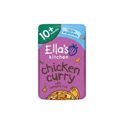 Ella's Kitchen Chicken Curry With Veggie Rice 190G