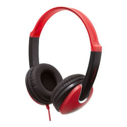 Groov-e GV-590-RB Headphones Wired Head-band Music Black, Red
