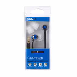 Groov-e GV-EB10-BE headphones/headset Wired In-ear Blue