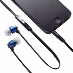 Groov-e GV-EB10-BE headphones/headset Wired In-ear Blue