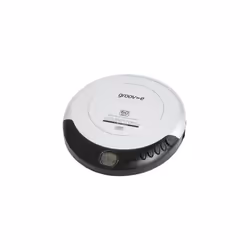 Groov-e Retro Series Personal CD Player with Earphones - Silver (GVPS110)