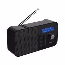 Groov-e GVDR04BK Venice Portable DAB/FM Digital Radio - Black