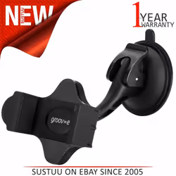 Groov-e GVWM2BK Universal Window Mount Holder?For Mobile Phone?360 Degree Rotate