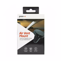 Groov-e Air Vent Mount Universal Magnetic Holder?Use For Mobile Device?GVWM4BK?
