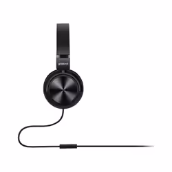 Groov-e Tempo Stereo Heaphones with In-Line Mic & Remote - Black