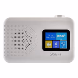Groov-e Berlin Portable Colour Screen DAB/FM Radio with Bluetooth