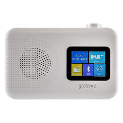 Groov-e Berlin Portable Colour Screen DAB/FM Radio with Bluetooth