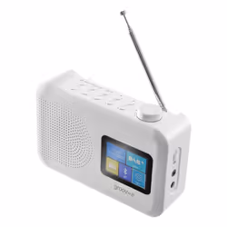Groov-e Berlin Portable Colour Screen DAB/FM Radio with Bluetooth