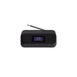 Groov-e Zeus DAB/FM Digital Clock Radio With Wireless Charging and Bluetooth | DAB Clock Radios For Bedroom | USB Charging Po ...