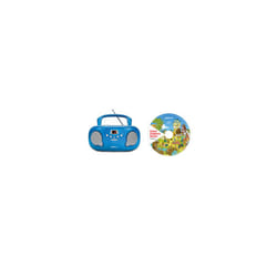 Groov-e GVPS733CD10BE Original Boombox Portable CD Player