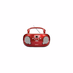 Groov-e GVPS733CD10RD Original Boombox Portable CD Player