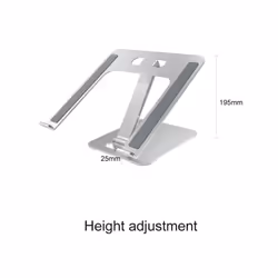 Groov-e Adjustable Foldable Laptop/Tablet Stand for Desk - GVPC13SR