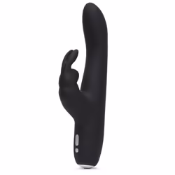 Lovehoney Fifty Shades of Grey Greedy Girl, Black, Silicone, Curved, Matt, Latex, Masturbation, Vaginal sex