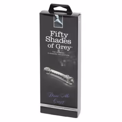 Lovehoney Fifty Shades of Grey Drive Me Crazy Masturbation, Vaginal sex Transparent Glass 190.5 mm 11.4 cm - Additional view 5
