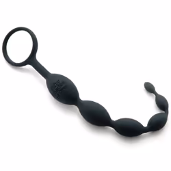 Lovehoney Fifty Shades of Grey Pleasure Intensified Anal beads Black Silicon 1 pc(s)