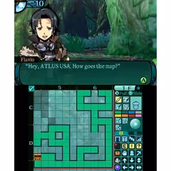 Atlus Etrian Odyssey 2 Untold : The Fafnir Knight, Nintendo 3DS, T (Teen), Physical media