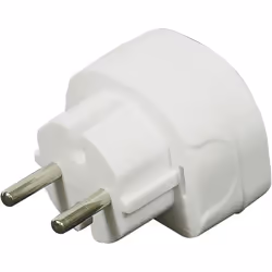 AA Pair of UK-EU 13 Amp Plug Adaptors - Essential Travel Accessory for Europe