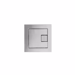 Tavistock Vortex Dual Flush Air Push Button Toilet Pneumatic Chrome