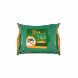 Xpel 25 Repellent Wipes